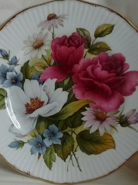 Rose Floral Plate